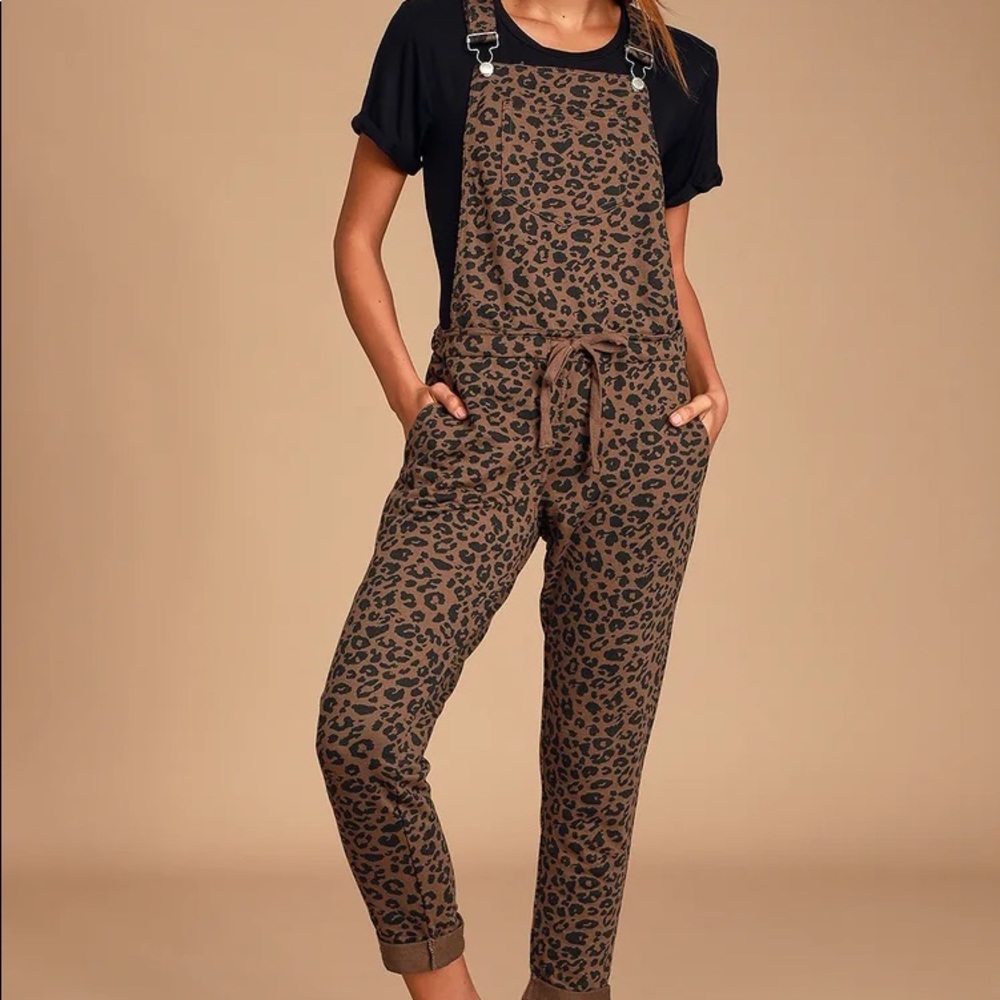 Z Supply Leopard Overalls